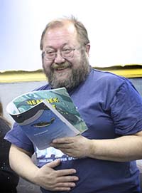 В состав чукотской части команды по созданию книги вошли Оксана Ященко и Анатолий Кочнев, редактировавшие тексты с научной точки зрения и внёсшие свой вклад в облик и содержание «Человека и кита». В состав чукотской части команды по созданию книги вошли Оксана Ященко и Анатолий Кочнев, редактировавшие тексты с научной точки зрения и внёсшие свой вклад в облик и содержание «Человека и кита».