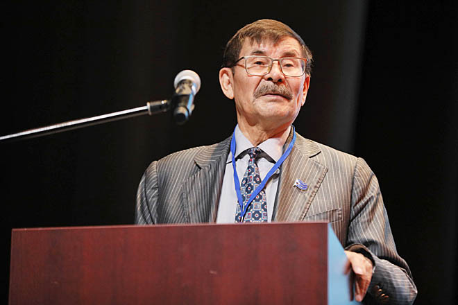 Председатель Союза оленеводов Чукотки Владимир Етылин отметил, что в 11 регионах работают специальные законы об оленеводстве, однако на федеральном уровне такой нормативный акт пока не принят. ФОТО: ВАДИМ МАТВЕИЧЕВ