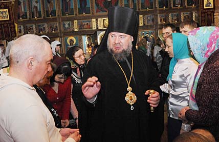 «Вступление в Церковь – дело свободного выбора личности», – полагает епископ Серафим. ФОТО: МИХАИЛ ГЕРМАШОВ «Вступление в Церковь – дело свободного выбора личности», – полагает епископ Серафим. ФОТО: МИХАИЛ ГЕРМАШОВ