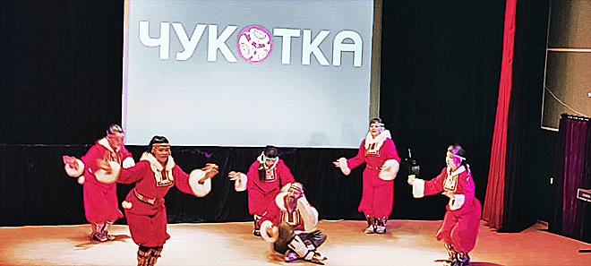 «Эйнэткун» выступил на Folk Art дистанционно с танцем «Шаманки». ФОТО: ИЗ АРХИВА АНСАМБЛЯ «ЭЙНЭТКУН» «Эйнэткун» выступил на Folk Art дистанционно с танцем «Шаманки». ФОТО: ИЗ АРХИВА АНСАМБЛЯ «ЭЙНЭТКУН»