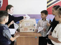 Специальный ящик для сбора писем бойцам СВО установили в средней школе № 1 Анадыря