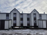 В конце октября – начале ноября в Снежном будет введён в эксплуатацию четвёртый 12-квартирный дом