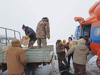 Специальные продуктовые авиарейсы в три отдалённых села Чаун-Чукотки состоялись в октябре