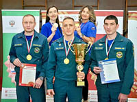 Сборная регионального главка МЧС стала лучшей на V фестивале ГТО среди команд силовых структур в Анадыре