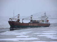 150 т продуктов доставил теплоход «Вячеслав Анисимов» в Беринговский для посёлка и трёх национальных сёл