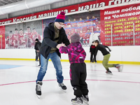 Крытый каток в Анадыре распахнул двери по завершении первого с момента открытия в 2004 году капремонта