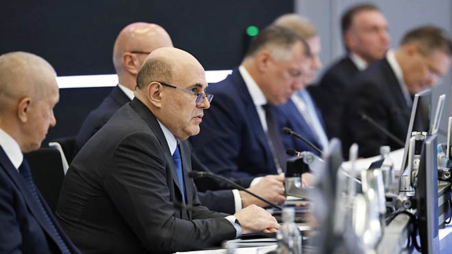 Владислав Кузнецов: «Ранее председатель Правительства РФ Михаил Владимирович Мишустин отметил нашу работу по привлечению крупных инвестиционных проектов в округ. Обеспечить рост качества жизни на Чукотке можно только при условии непрерывного социально-экономического развития региона». ФОТО: GOVERNMENT.RU